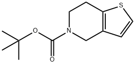 tert-butyl 6,7-dihydrothieno[3,2-c]pyridine-5(4H)-carboxylate Structure