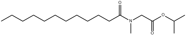 ラウロイルサルコシンイソプロピル 化学構造式