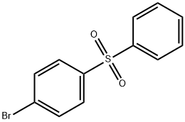 4-ブロモフェニルフェニルスルホン 化学構造式