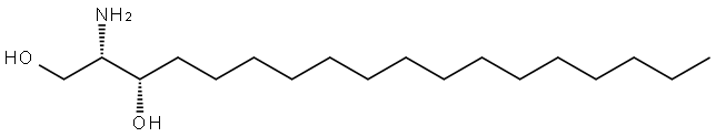 DL-THREO-DIHYDROSPHINGOSINE Structure