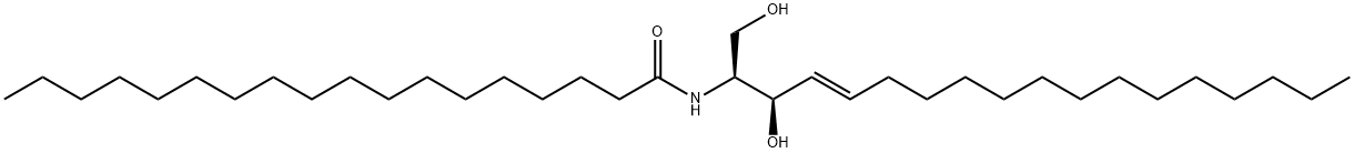 N-硬脂酰神经鞘氨醇, 2304-81-6, 结构式