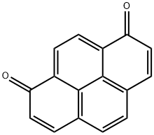 ピレン-1,8-ジオン 化学構造式
