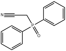 (二苯基-膦酰基)-乙腈 结构式