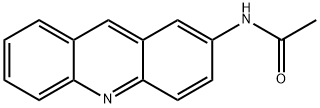 N-(2-アクリジニル)アセトアミド 化学構造式