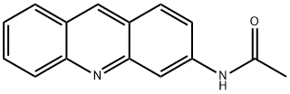 N-(3-アクリジニル)アセトアミド 化学構造式
