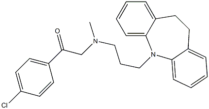 ロフェプラミン 化学構造式