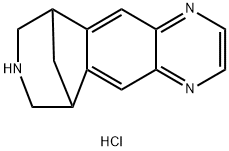 6,7,8,9-四氢-6,10-甲桥-6H-吡嗪并[2,3-H][3]苯并氮杂卓盐酸盐, 230615-23-3, 结构式