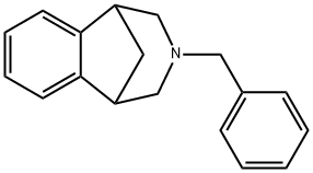 1,5-Methano-1H-3-benzazepine, 2,3,4,5-tetrahydro-3-(phenylmethyl)- Structure