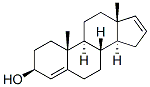 4,16-ANDROSTADIEN-3-BETA-OL, 23062-06-8, 结构式
