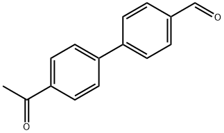 4'-ACETYL-BIPHENYL-4-CARBALDEHYDE Struktur