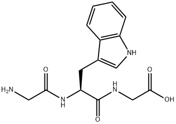 H-GLY-TRP-GLY-OH,23067-32-5,结构式