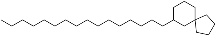 7-Hexadecylspiro[4.5]decane 结构式