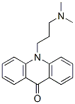 10-(3-dimethylaminopropyl)acridin-9-one 结构式
