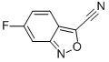 6-FLUOROBENZO[C]ISOXAZOLE-3-CARBONITRILE Structure