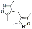 4,4'-メチレンビス(3,5-ジメチルイソオキサゾール) 化学構造式
