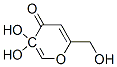 3-oxykojic acid 结构式