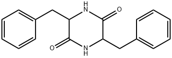 3,6-Dibenzylhexahydropyrazine-2,5-dione Struktur