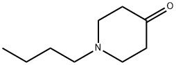 1-丁基-4-哌啶酮, 23081-86-9, 结构式