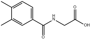 3,4-二甲基马尿酸,23082-12-4,结构式