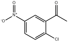 1-(2-クロロ-5-ニトロフェニル)エタノン 化学構造式