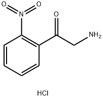 2-AMINO-1-(2-NITRO-PHENYL)-ETHANONE HYDROCHLORIDE Structure