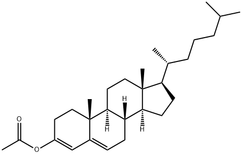 Cholesta-3,5-dien-3-ol acetate Structure