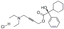 (S)-OXYBUTYNIN HYDROCHLORIDE
 Structure