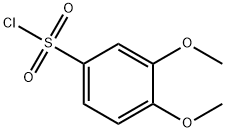 3，4-二甲氧基苯磺酰氯,23095-31-0,结构式