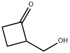 2-(hydroxymethyl)cyclobutan-1-one Structure