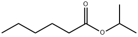 ヘキサン酸イソプロピル 化学構造式