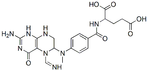 2-[4-[[2-amino-5-(iminomethyl)-4-oxo-1,6,7,8-tetrahydropteridin-6-yl]methylamino]benzoyl]aminopentanedioic acid|叶酸杂质35