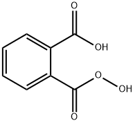 2-カルボキシ-1-ベンゼンペルオキシカルボン酸 化学構造式