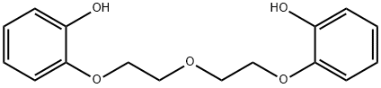 1,5-ビス(O-ヒドロキシフェノキシ)-3-オキサペンタン 化学構造式