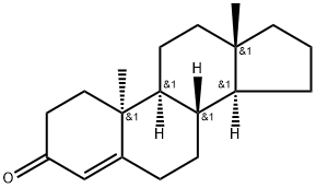 (10a)-Androst-4-en-3-one 化学構造式