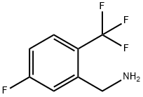 5-氟-2-三氟甲基苄胺,231291-14-8,结构式