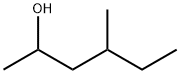 4-メチル-2-ヘキサノール 化学構造式