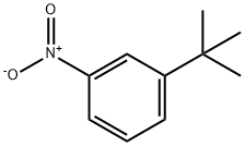 1-tert-ブチル-3-ニトロベンゼン 化学構造式
