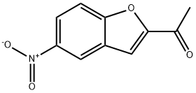 2-アセチル-5-ニトロベンゾ[B]フラン 化学構造式