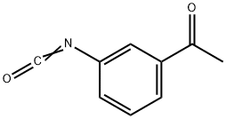 3'-イソシアナトアセトフェノン 化学構造式