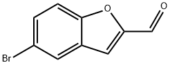5-溴-1-苯并呋喃-2-甲醛,23145-16-6,结构式