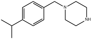 1-{[4-(丙-2-基)苯基]甲基}哌嗪, 23145-95-1, 结构式