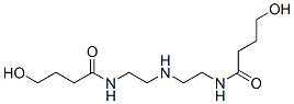 N,N'-(iminodiethylene)bis[4-hydroxybutyramide] Structure
