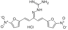Nitrovin hydrochloride Struktur
