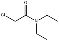 N,N-ジエチルクロロアセトアミド 化学構造式