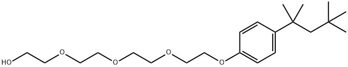 11-(4-tert-Octylphenoxy)-3,6,9-trioxaundecane-1-ol Structure