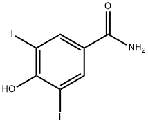 4-Hydroxy-3,5-diiodobenzaMide 结构式