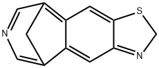 5,9-Methano-2H-thiazolo[4,5-h][3]benzazepine(9CI) Structure