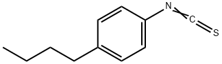 4-正丁基苯酚异硫氰酸酯 结构式
