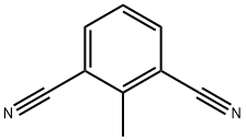 2,6-ジシアノトルエン 化学構造式