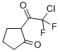 2-(CHLORODIFLUOROACETYL)CYCLOPENTANONE Struktur